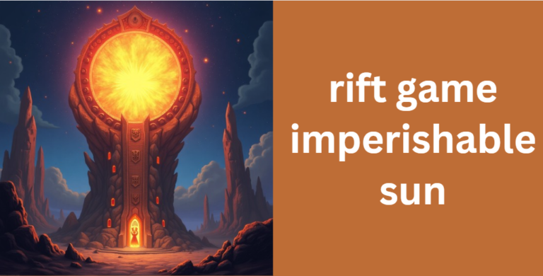 rift game imperishable sun