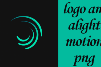 logo am alight motion png