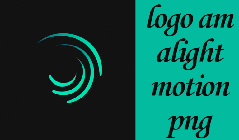 logo am alight motion png