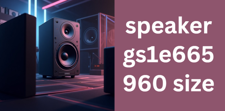 speaker gs1e665 960 size